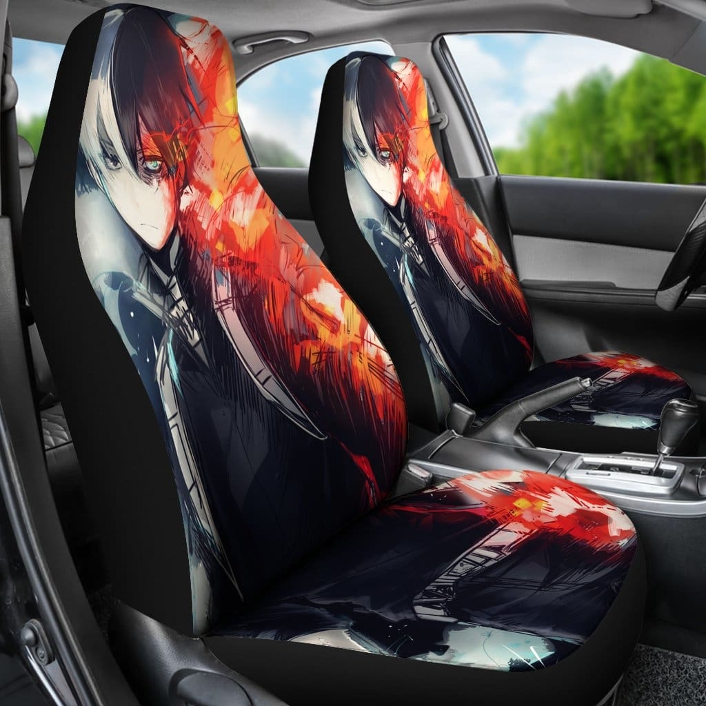 Shouto Todoroki Car Seat Covers 1 Amazing Best Gift Idea