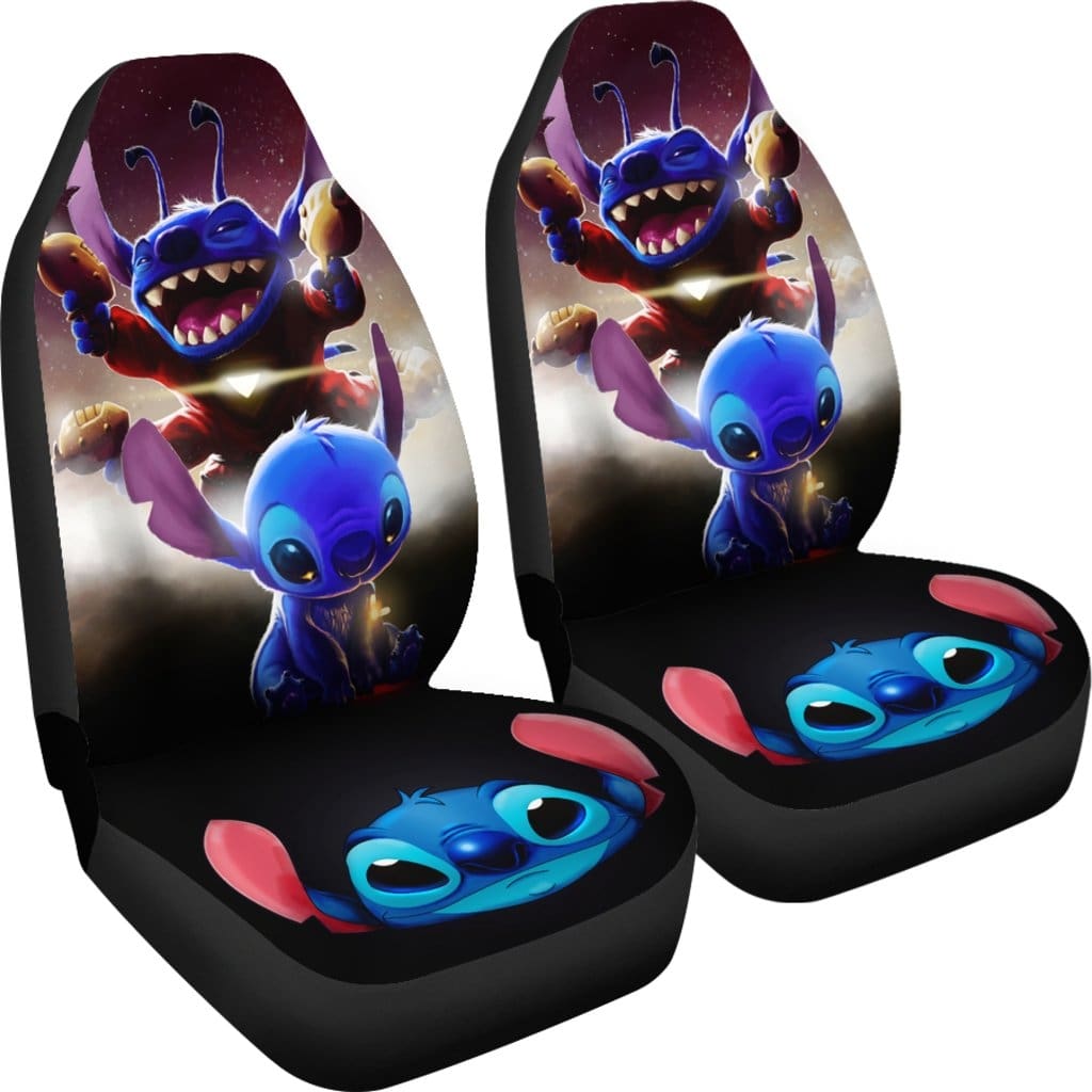 Stitch Alien Car Seat Covers Amazing Best Gift Idea