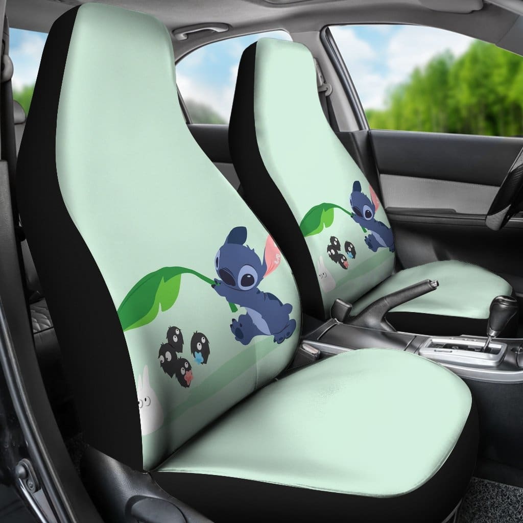 Stitch Cute Car Seat Covers Amazing Best Gift Idea