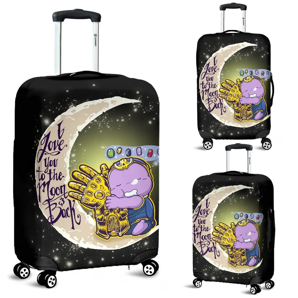 Thanos Love Infinity Gauntlet Moon And Back Luggage Covers