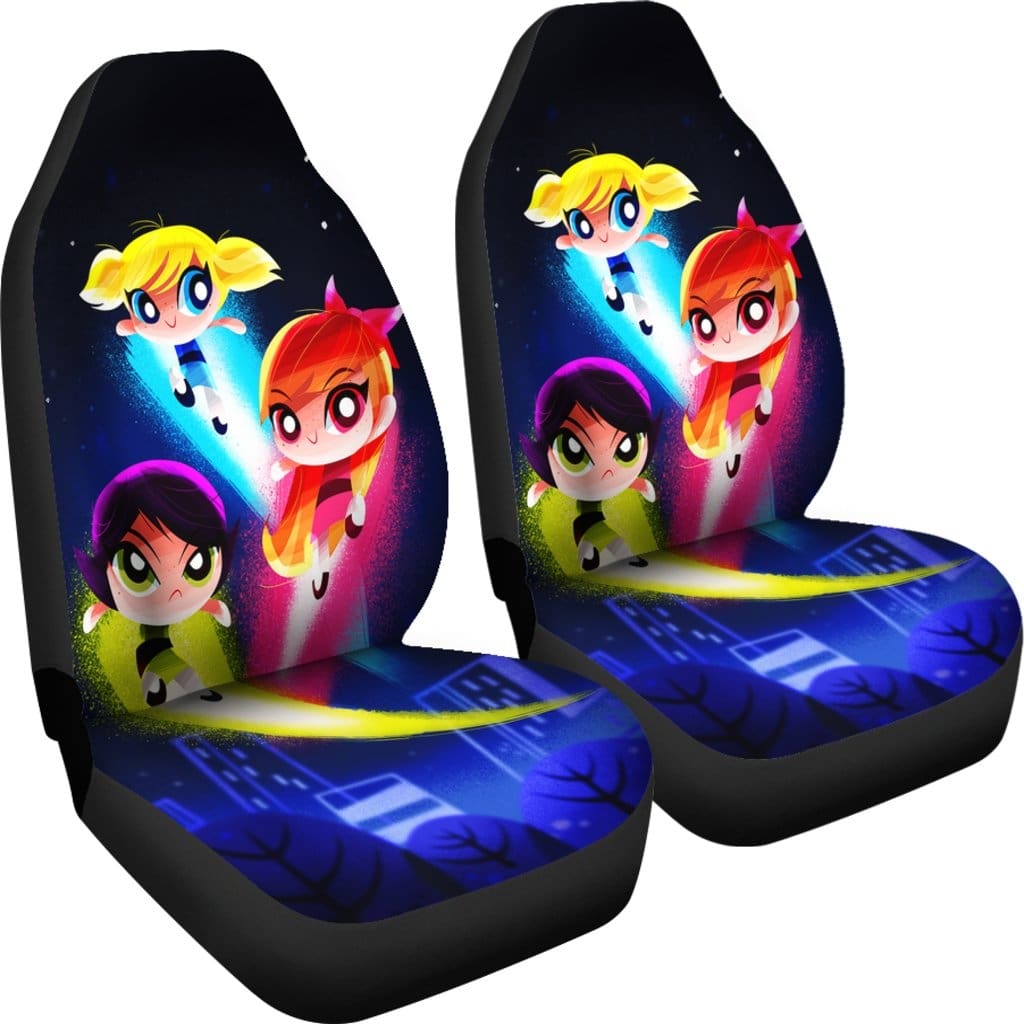 The Powerpuff Girls Car Seat Covers Amazing Best Gift Idea