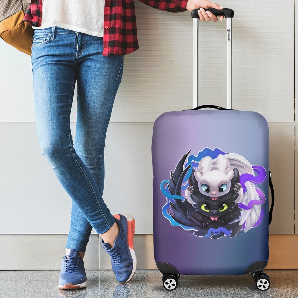 Toothless And The Light Fury Luggage Covers