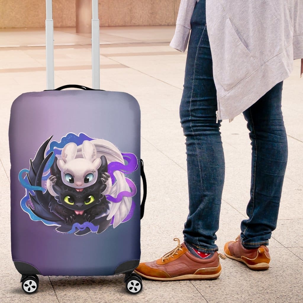 Toothless And The Light Fury Luggage Covers