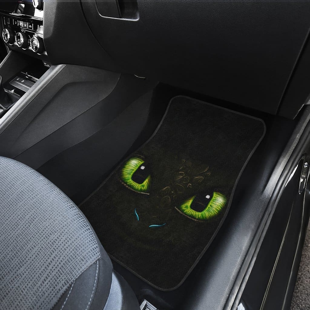 Toothless How To Train Your Dragon Front And Back Car Mats (Set Of 4)