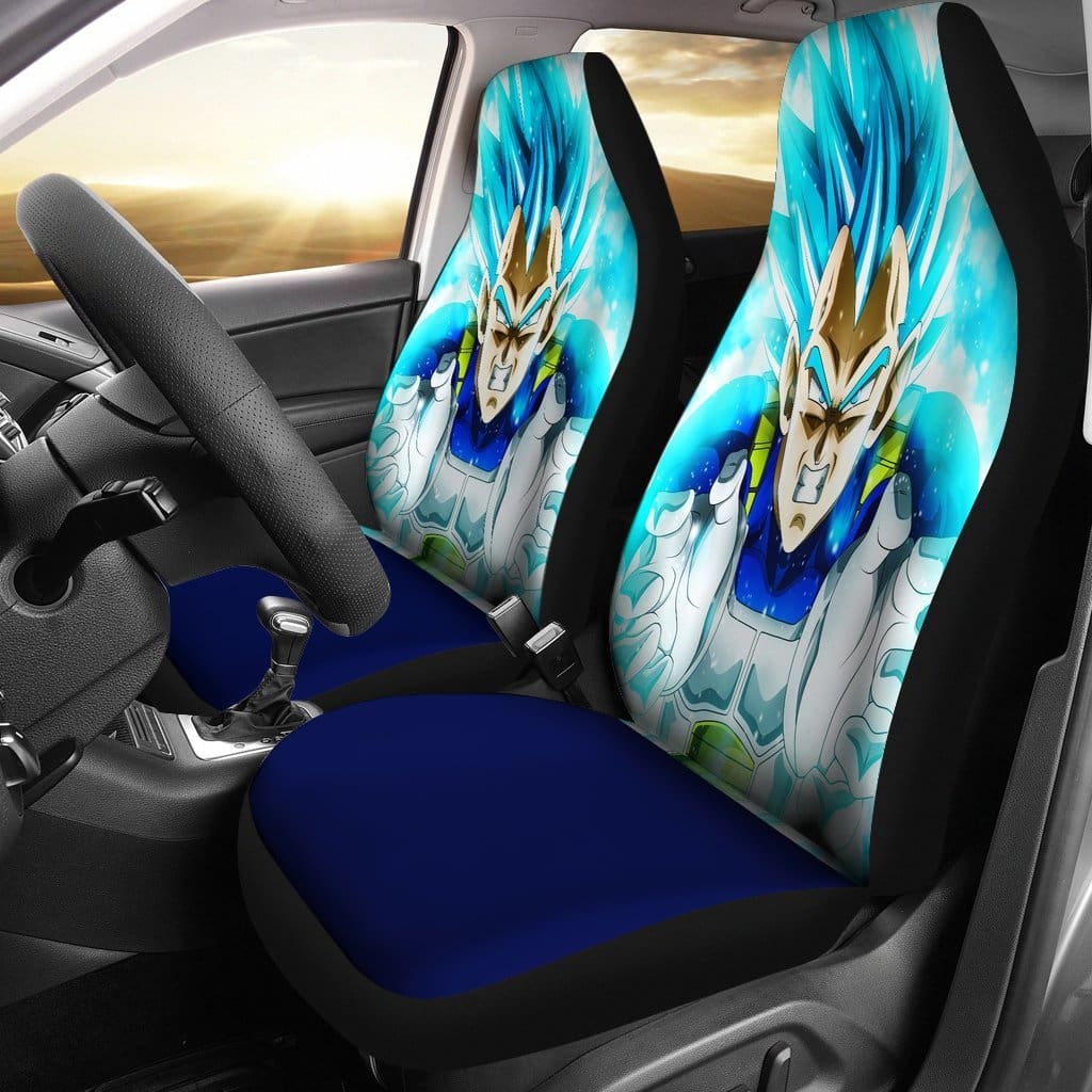 Vegeta Blue Car Seat Covers Amazing Best Gift Idea