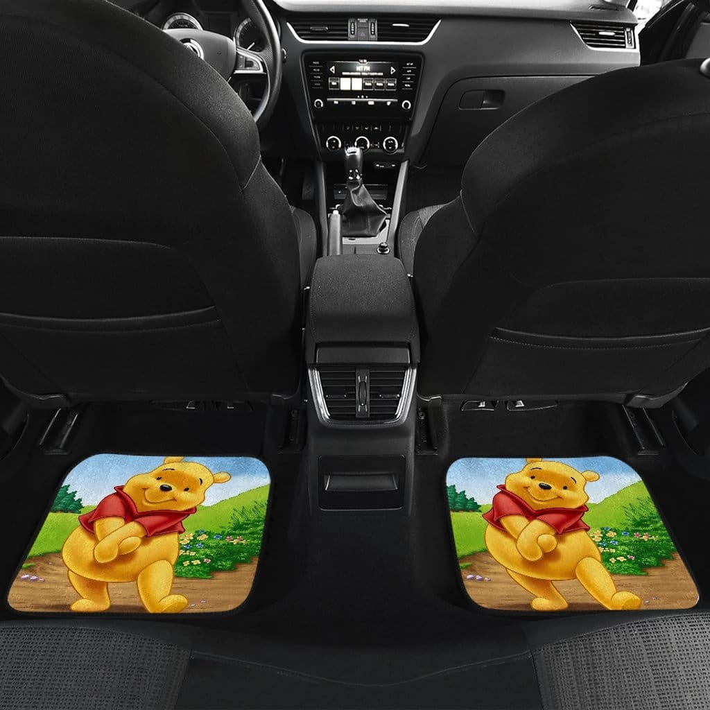 Winnie The Pooh Front And Back Car Mats 6 (Set Of 4)
